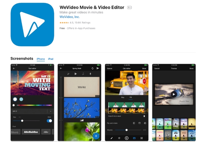 WeVideo - Video and Movie Editor WeVideo - Video and Movie Editor