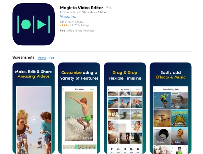 Magisto video editor - notre choix d'application vidéo