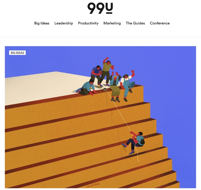 99U van Adobe creatieve ontwerp blogs