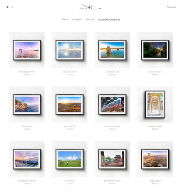 Best Online Store Examples Pixpa